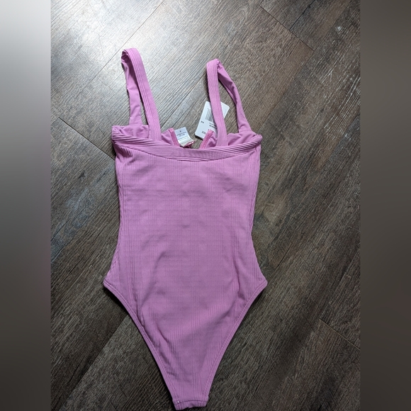 NWT Pink L Space Cha Cha One Piece Swimsuit - l*space Suit - Picture 2 of 13